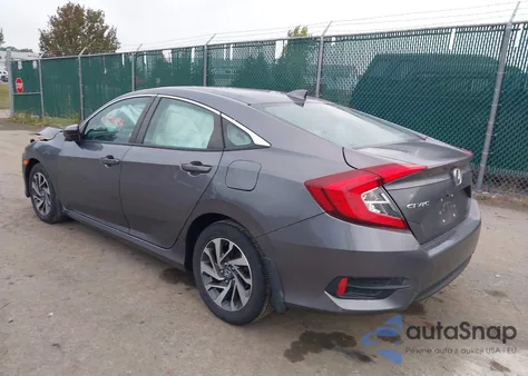 2017 Honda Civic Ex z USA, uszkodzony, nr VIN 19XFC2F78HE230826